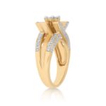 14k yellow gold diamond ring