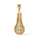 Diamond Lightbulb Pendant 1.02 ct. 10K Yellow Gold