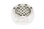 White gold men&#39;s ring 2.50ct 10k