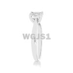 Diamond Engagement Ring Round 0.35 ct. 14k White Gold