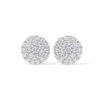 Diamond Earrings 1.05 ct. 10K White Gold