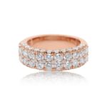 Diamond Ring 4.90 ct. 14K Rose Gold