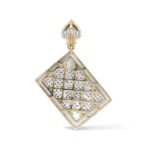 Diamond Ace of Spade Pendant 0.59 ct. 10K Yellow Gold