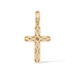 Diamond Cross Pendant 1.77 ct. 14K Yellow Gold