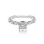 Diamond Ring 1.40 ct. 14K White Gold