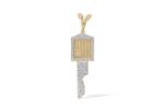 Diamond Rolls-Royce Key Pendant 0.62 ct. 14K Yellow Gold