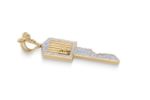 Diamond Rolls-Royce Key Pendant 0.62 ct. 14K Yellow Gold