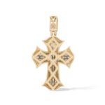 Diamond Cross Pendant 1.80 ct. 14K Yellow Gold