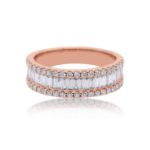 Diamond Ring 1.30 ct. 14K Rose Gold