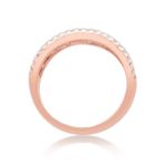 Diamond Ring 1.30 ct. 14K Rose Gold