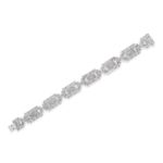 Diamond Bracelet 7.00 ct. 14K White Gold