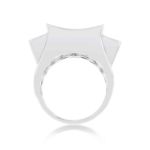 Diamond Ring 6.00 ct. 14K White Gold