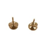 Diamond Circle Earrings 1.99ct 10k Yellow Gold