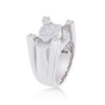 Diamond Ring  1.50 ct. 14K White Gold