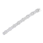 Diamond Bracelet 5.00 ct. 10K White Gold