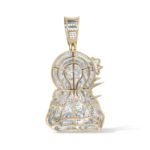 Diamond Mary Pendant 0.67 ct. 10K Yellow Gold