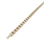 Diamond Tennis Bracelet 3.91ct 14k Yellow Gold