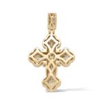 Diamond Cross Pendant 1.85 ct. 14K Yellow Gold