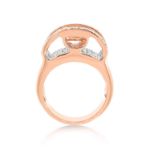 Jumbo Diamond Ring 2.75 ct. 14K Rose Gold