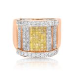 Jumbo Diamond Ring 2.75 ct. 14K Rose Gold