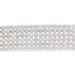 Diamond 6 Rows Tennis Bracelet 12.75 ct. 10K White Gold