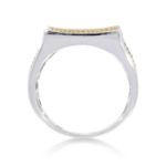 Multi-Color Diamond Ring 1.25 ct. 10K White Gold