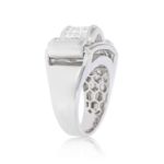 Diamond Ring  1.90 ct. 14K White Gold