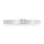 Diamond Bangle 0.72 ct. 10K White Gold