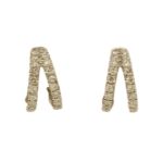 Diamond Huggies Earrings 0.47ct 14K Yellow Gold