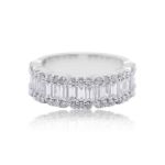 Diamond Ring 1.90 ct. 14K White Gold