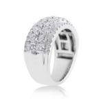 Diamond Ring 4.00 ct. 14K White Gold