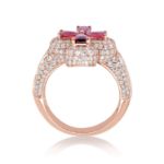 Diamond Ring  1.72 ct. 14K Rose Gold