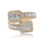 Diamond Fancy Ring 1.75 ct. 14K Yellow Gold