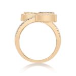 Diamond Fancy Ring 1.75 ct. 14K Yellow Gold