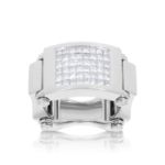 Princess Cut Diamond Ring 1.20 ct. 10K White Gold