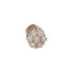 Diamond Flower Earrings 0.49ct 14K Rose Gold