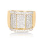 Diamond Ring 1.93 ct. 10K Yellow Gold