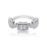 Diamond Ring 0.70 ct. 14K White Gold