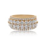 Diamond Ring 4.00 ct. 14K Yellow Gold