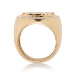 Diamond Crown Ring 1.55 ct. 10K Yel1ow Gold