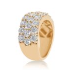 Diamond Ring 6.10 ct. 14K Yellow Gold