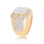 Diamond Ring 2.90 ct. 14K Yellow Gold