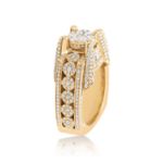 Diamond Ring 3.05 ct. 10K Yellow Gold