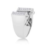 Diamond Ring 3.10 ct. 14K White Gold