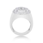 Diamond Ring 1.90 ct. 10K White Gold