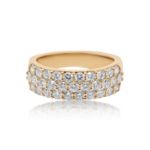 Diamond Ring 2.55 ct. 10K Yellow Gold