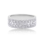 Diamond Ring 0.75 ct. 14K White Gold