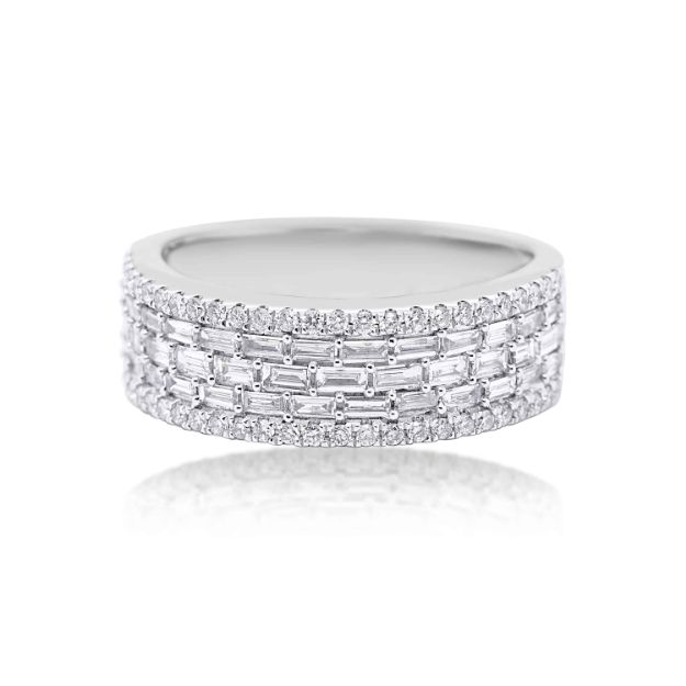 Diamond Ring 0.75 ct. 14K White Gold