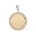 Diamond Pendant  0.55 ct. 10K Yellow Gold