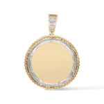 Diamond Pendant  0.55 ct. 10K Yellow Gold